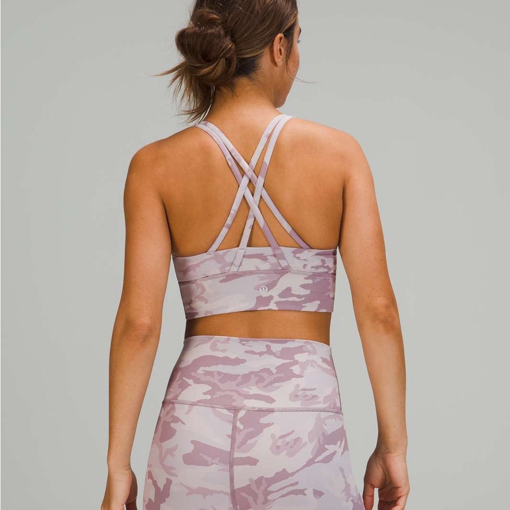Lululemon Energy Bra Long Line Ribbed * size 6